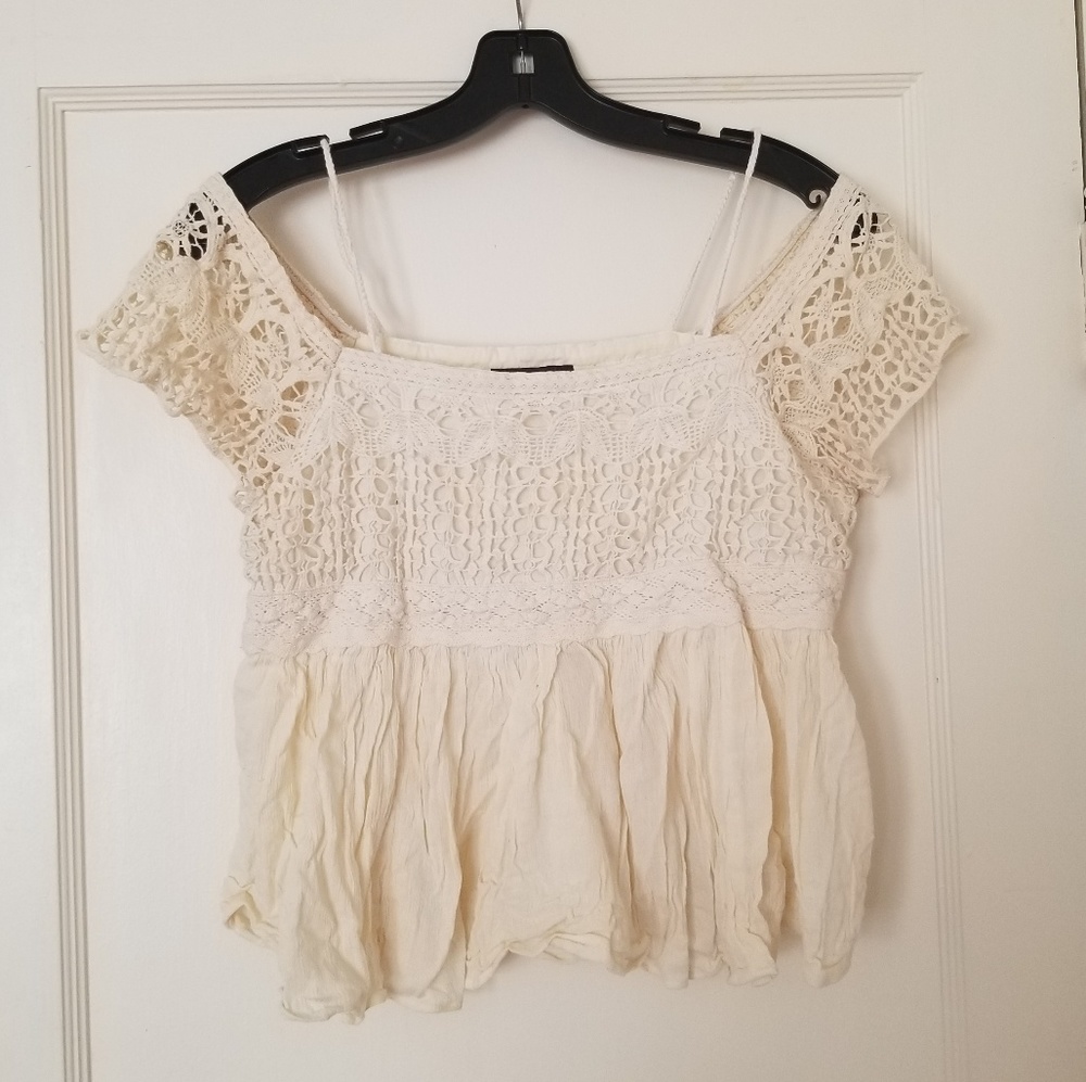 AE | Lace Babydoll Top